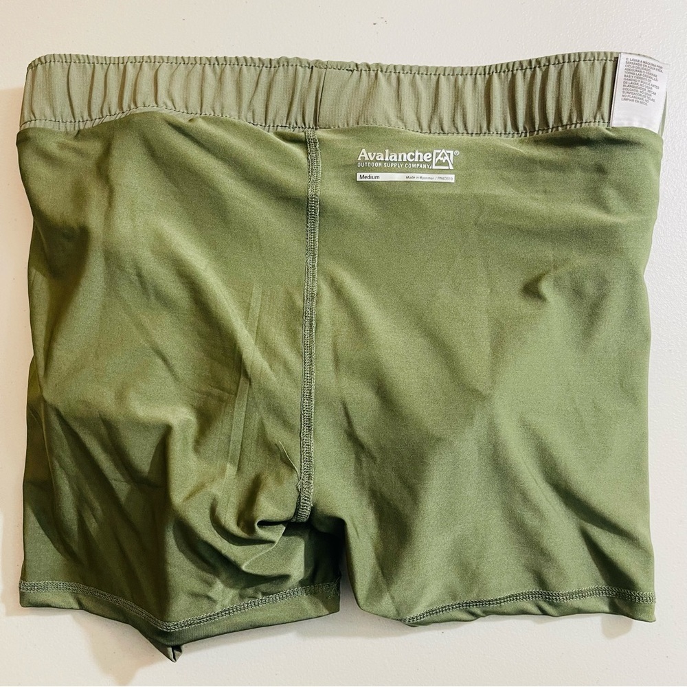 Avalanche Olive Green Outdoor Hiking Cargo Skort Women Size Medium Activewear - Picture 5 of 10